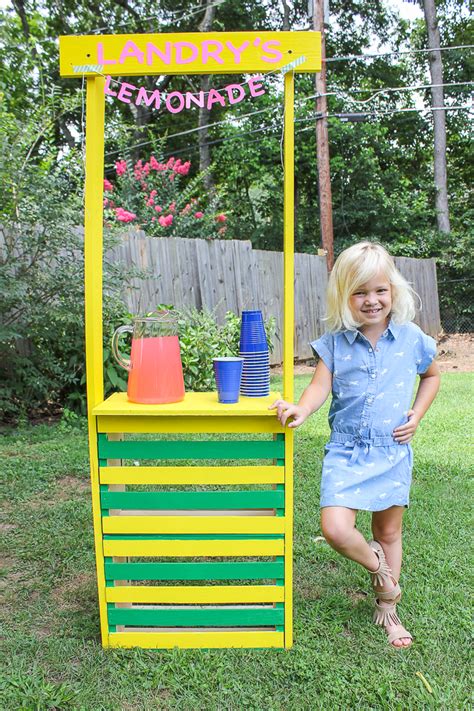 walmart lemonade stand|easy to build lemonade stand.